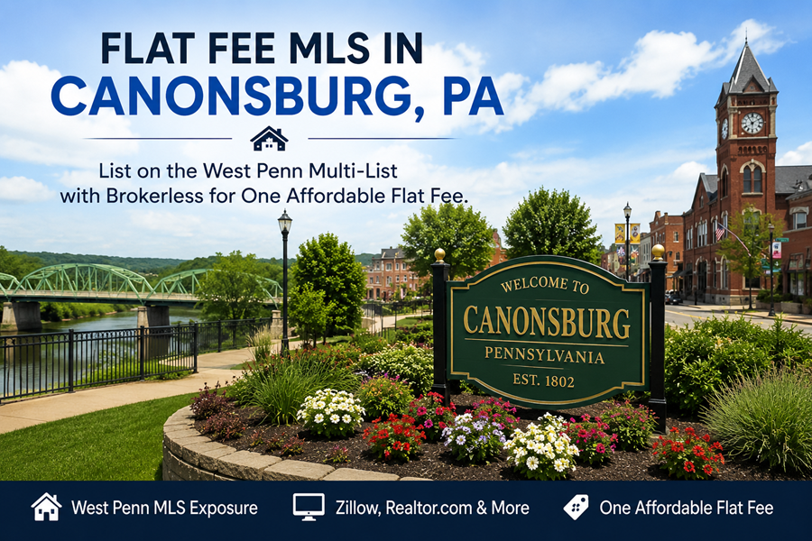 Flat Fee MLS in Canonsburg, PA - West Penn Multi-List Coverage