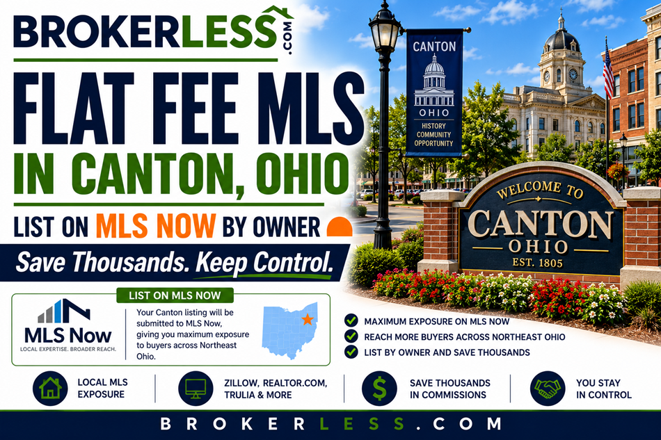 Flat Fee MLS in Canton, Ohio - MLS Now Coverage